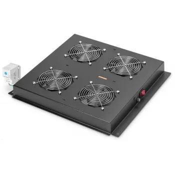 Aušinimo įrenginys Digitus DN-19 FAN-4-B-N 19 inch 4 ventiliatoriai