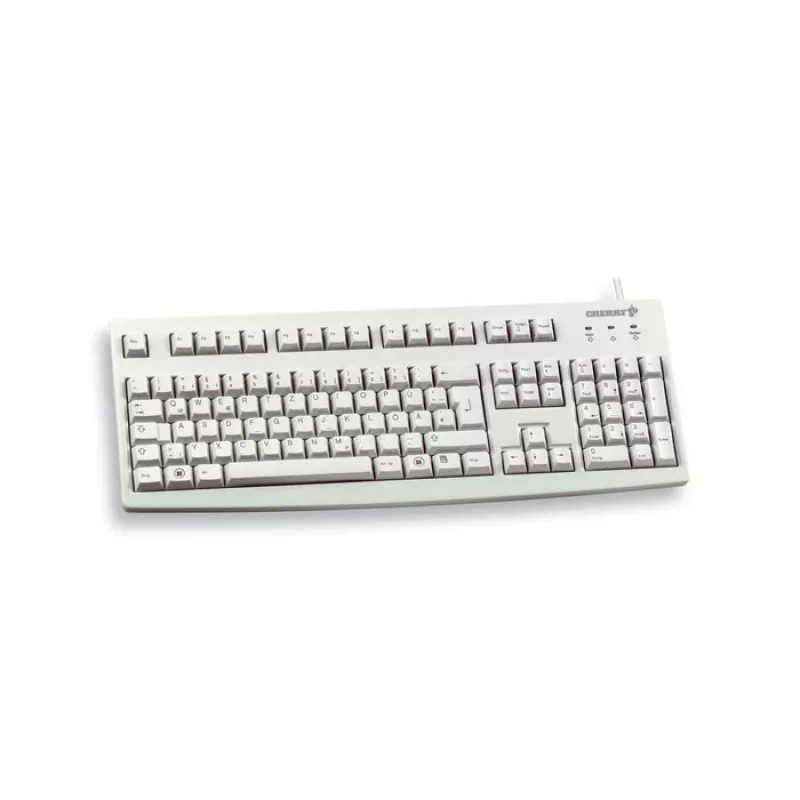 CHERRY G83-6104 klaviatūra Universal USB QWERTY JAV anglų Pilka