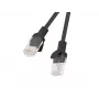Lanberg PCU5-20CC-0100-BK tinklo kabelis 1 m Cat5e U/UTP juodas