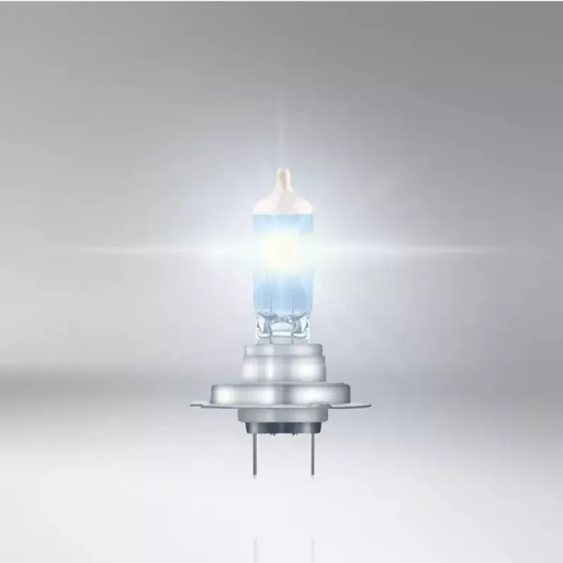 Halogeninė priekinė lemputė Osram H7 NIGHT BREAKER 220 — dviejų vienetų pakuotė (modelis 64210NB220-2HB)