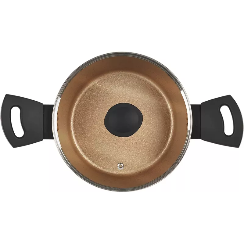 Puodas Russell Hobbs RH01669BEU7 20 cm, juodas, nerūdijančio plieno vidus