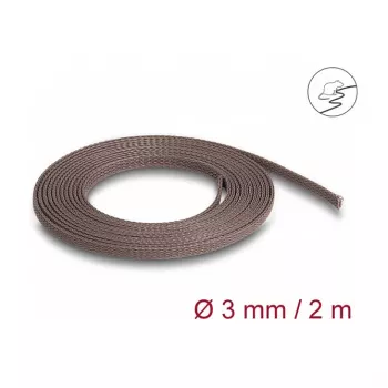 Kabelių mova DeLOCK 20896 ruda poliesteris 3 mm