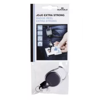 Kortelės laikiklis Durable 832901 su magnetiniu fiksatoriumi ir karabinu