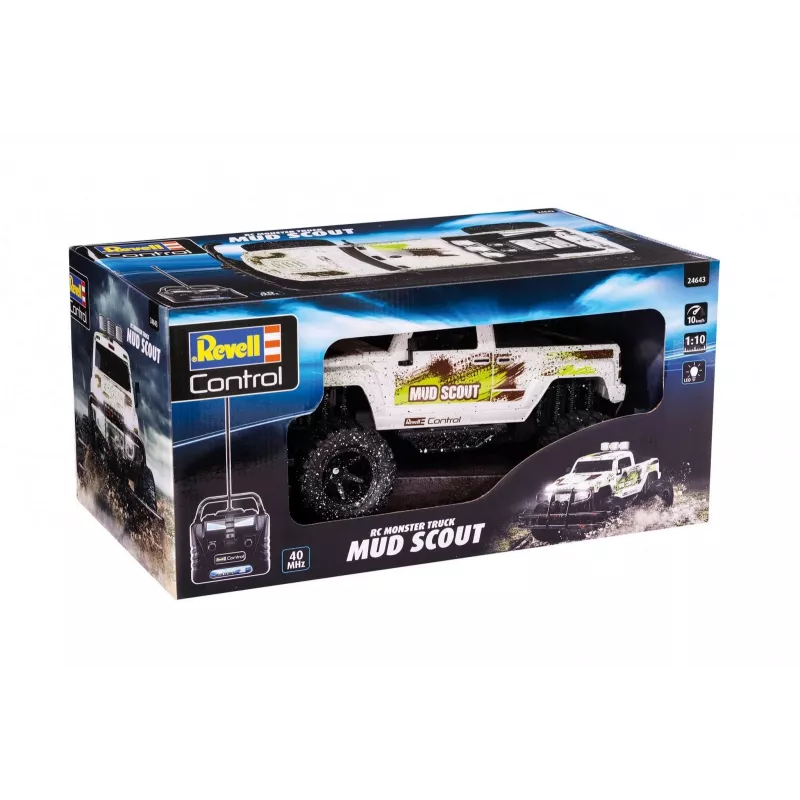 Revell New Mud Scout radijo bangomis valdomas modelis Sunkvežimis elektrinis variklis