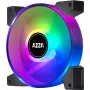 Kompiuterio korpuso ventiliatoriai AZZA Hurricane II ARGB 120mm 4 vnt. rinkinys