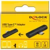Adapteris USB Type-C į 2 x USB Type-C PD DeLOCK 64114