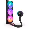 NZXT Kraken Elite 360 RGB procesoriaus vandens aušintuvas 360 mm juodas