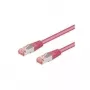 Tinklo kabelis Goobay 93339 Violetinis 0,25 m Cat6