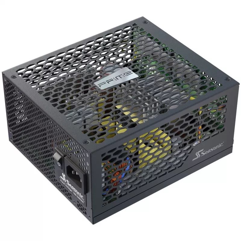 Sea Sonic PRIME-TX-700 Black – tylus beventilis maitinimo šaltinis 700W, 80 PLUS Titanium