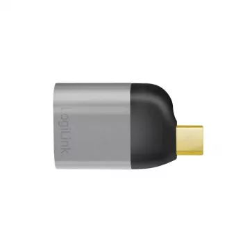 LogiLink CUA0204 USB-C į DisplayPort adapteris (keitiklis) juodai pilkas