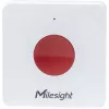 Belaidis medicininis panikos mygtukas Milesight WS101915M, maitinamas baterija LiCoO2, 50×50×18 mm, baltas