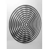 NeXtime klok 3028 OP sieninis laikrodis, 16x30,2 cm, stiklas, sidabrinis