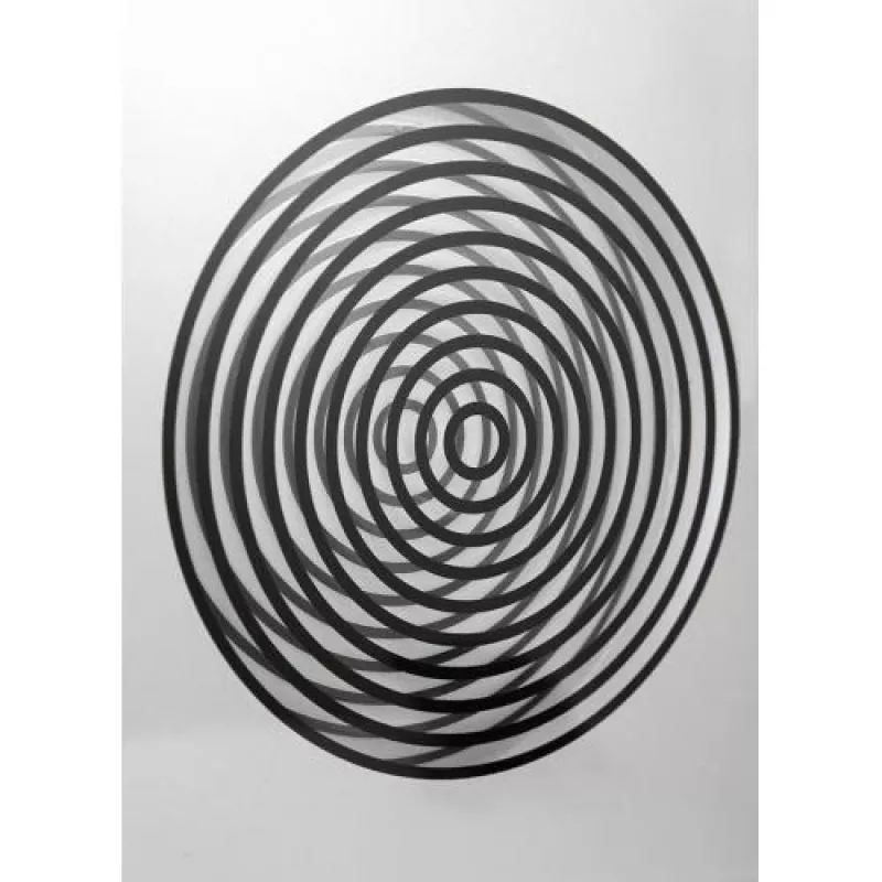 NeXtime klok 3028 OP sieninis laikrodis, 16x30,2 cm, stiklas, sidabrinis