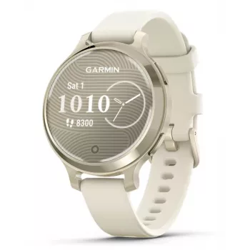 Garmin Lily 2 Active 38 mm Skaitmeninis 240 x 201 pikselių Liečiamas ekranas Smėlio spalvos GPS (palydovas)