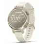Garmin Lily 2 Active 38 mm Skaitmeninis 240 x 201 pikselių Liečiamas ekranas Smėlio spalvos GPS (palydovas)