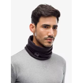 Kaklo apykaklė Buff Multifunctional Sling Heavyweight Merino Wool juoda, besiūlė, tampri