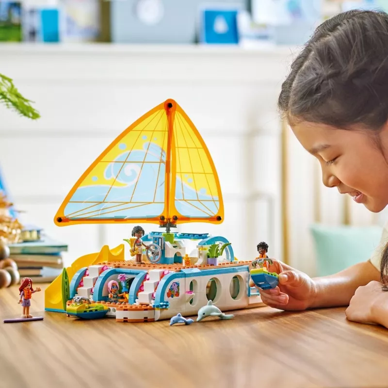 LEGO Friends 42664 Kelionės laivu nuotykis, konstruktorius, 685 detalės, nuo 8 metų