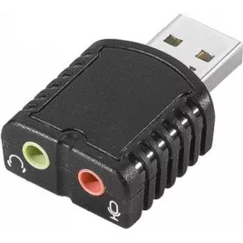 Garso kortelė USB Dexlan 921535, sąsaja USB, suderinama su Windows ir Mac