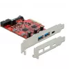 PCI Express x4 kortelė DeLOCK 90492 USB Type-C USB Type-A