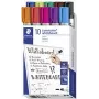 Markeris Staedtler Lumocolor 351 B10 10 vnt. Bullet antgalis