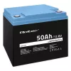 LiFePO4 akumuliatorius QOLTEC 12.8V 50Ah (model 53704) atsarginiam maitinimui ir energijos kaupimui