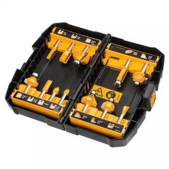 Frezų rinkinys DeWALT DT90016-QZ 12 vnt.