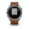 Garmin Fenix 8 3.56 cm (1.4 inch) AMOLED 51 mm Skaitmeninis 454 x 454 pikseliai Liečiamas ekranas Titanas Wi-Fi GPS (palydovas)