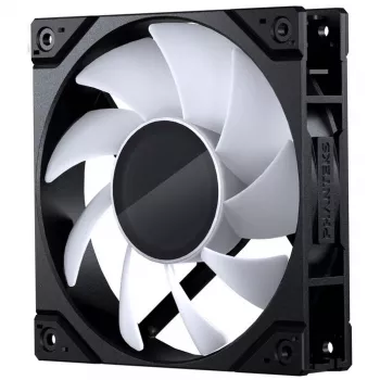 Phanteks M25 Gen2 120mm PWM D-RGB ventiliatorius 3 vnt. rinkinys - juodas