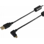 shiverpeaks BS13-10001 USB laidas 1 m 2.0 USB A Micro-USB B juodas (BS13-10001)