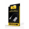 Gembird A-USB3AC-LAN-01 USB 3.1 + Type-C Gigabit tinklo adapteris, 1x RJ-45, 10/100/1000 Mbps, metalinis korpusas, kosminis pilkas (space grey)