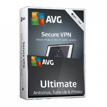 AVG Ultimate + VPN | 10 Įrenginių | 1 Metai | Pasaulinė Licencija