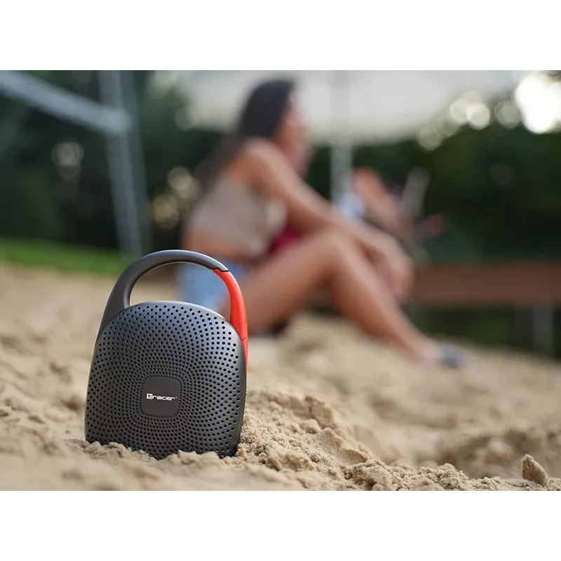 Nešiojamas Bluetooth TWS garsiakalbis No name Splash PRO – Pilka (Iron Gray)