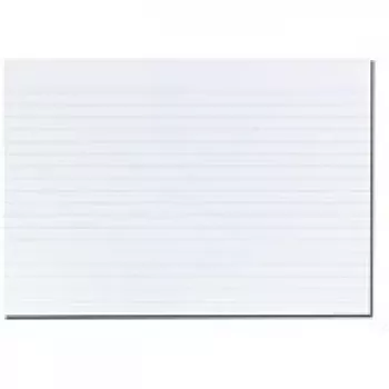 Kortelės indeksinės Herlitz 1150507 Baltos 100 vnt.