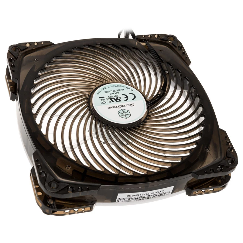 SILVERSTONE SST-AP142-ARGB 140x140x25 mm ARGB PWM ventiliatorius kompiuterio aušinimui