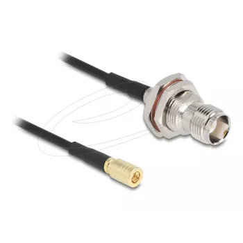 Delock antenos laidas TNC lizdas – SMB kištukas RG-174 20 cm (90724)
