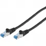 ShiverPeaks Patch kabelis CAT6a RJ45 S/FTP 0,5m Juodas