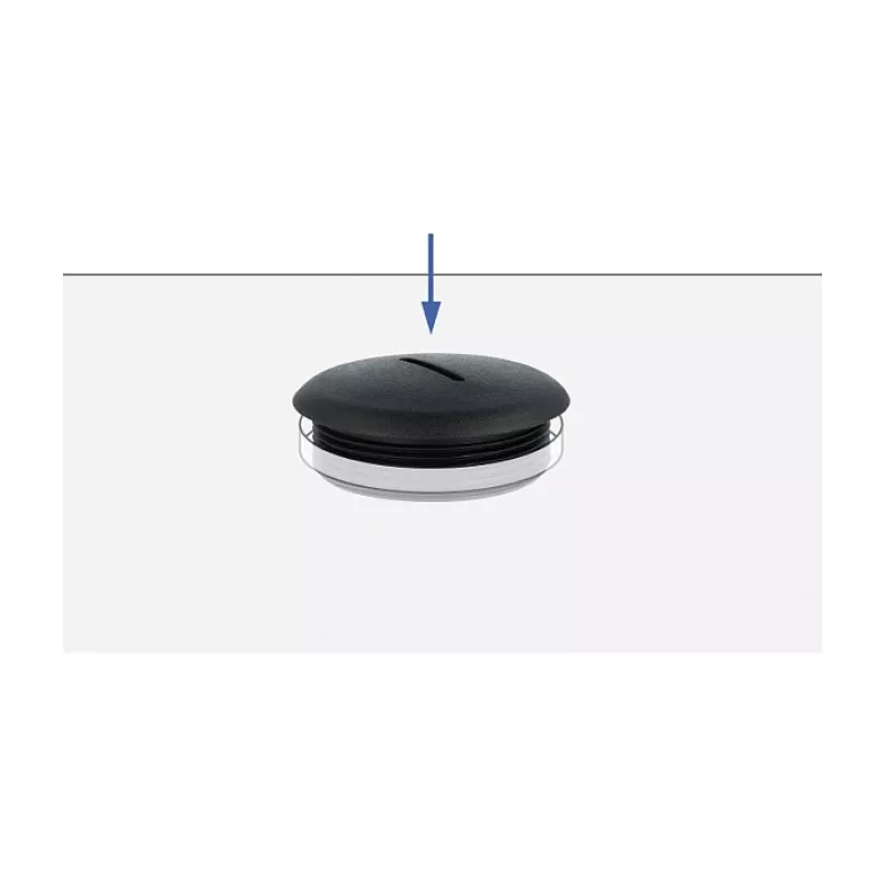 Kištukinis dangtelis DeLOCK 60233 juodas nailoninis M32 x 1,5