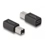 DeLOCK USB 2.0 adapteris USB Type-C lizdas → USB Type-B kištukas 65839