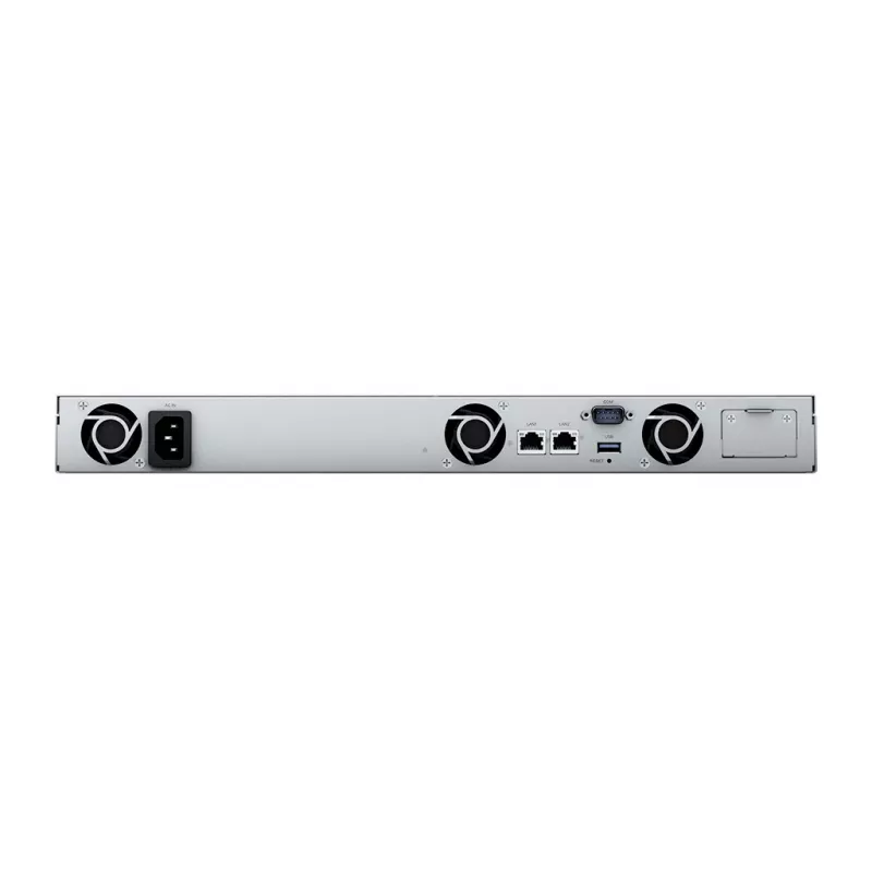 Synology RackStation RS422+ NAS / saugojimo serveris, stovas (1U), Ryzen Embedded R1600, 2 GB DDR4, DSM, juoda