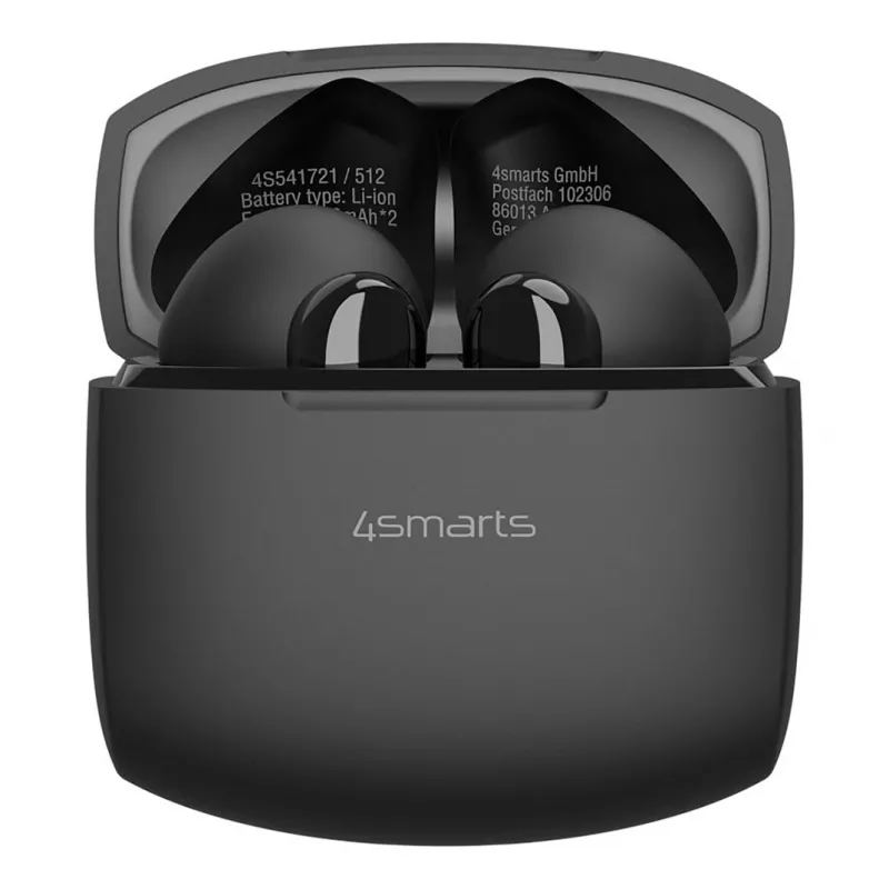 4smarts belaidė ausinė SkyBuds Air juoda (541722)