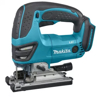 Pjūklas Makita DJV180ZX belaidis be akumuliatoriaus — 3 pakopų švytuoklinis, 0–2600 SPM, eiga 26 mm, pjovimo gylis medyje 135 mm