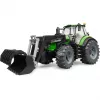 BRUDER Deutz-Fahr 8280 TTV traktorius su priekiniu krautuvu TUR 03161