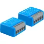 Išmanusis relės modulis Shelly 1 Mini Gen4, 1P 8A, Wi‑Fi/Matter/Zigbee/Bluetooth, 110–240V, kompaktiškas (2 vnt.)