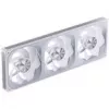 Jonsbo ZA-420WR 3×140 mm PWM Reverse ARGB ventiliatorių rinkinys baltas