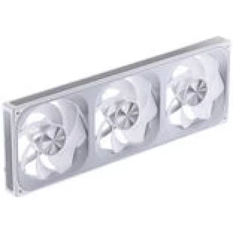 Jonsbo ZA-420WR 3×140 mm PWM Reverse ARGB ventiliatorių rinkinys baltas