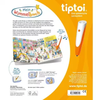 tiptoi Mein Wimmelbuch, Mokomoji knygelė