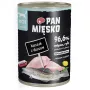 Šlapias kačių ėdalas Pan Miesko Vištiena su Menke 400 g – suaugusiems, be grūdų, alergiškiems katėms