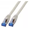 EFB-Elektronik RJ45 jungiamasis kabelis Cat.6A S/FTP TPECat.7 superflex pilkas 3m (K5525FGR.3)