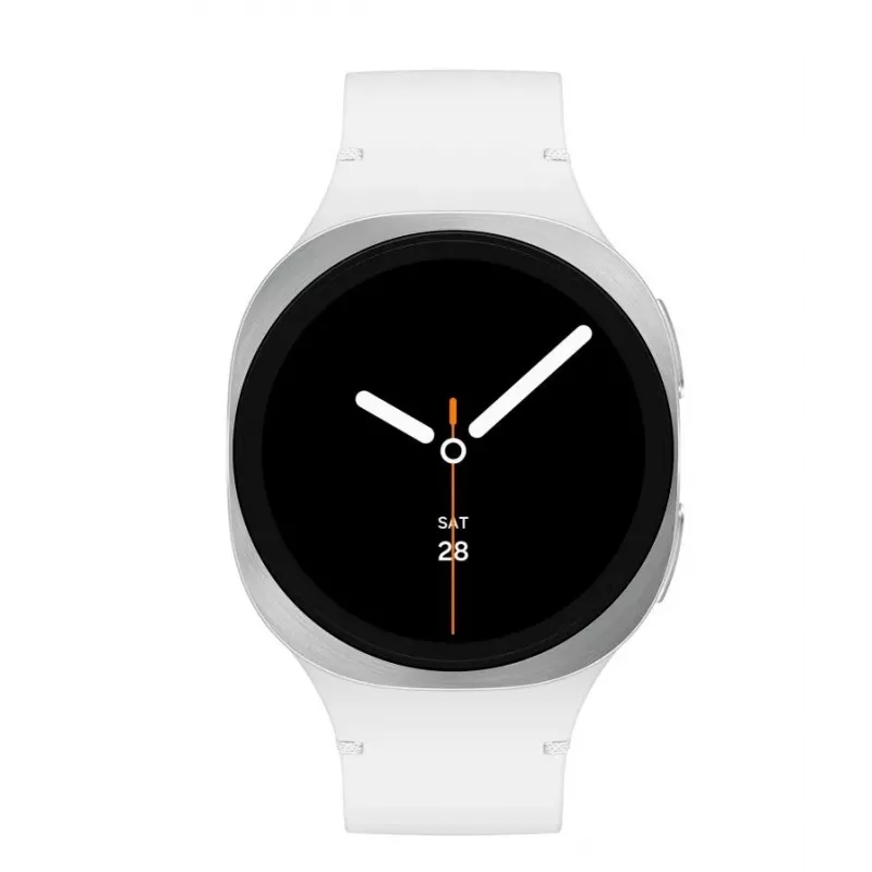 Samsung Galaxy Watch8 3.3 cm (1,3 colio) AMOLED 40 mm Skaitmeninis 438 x 438 pikselių Liečiamas ekranas Sidabrinis Wi-Fi GPS (palydovas)