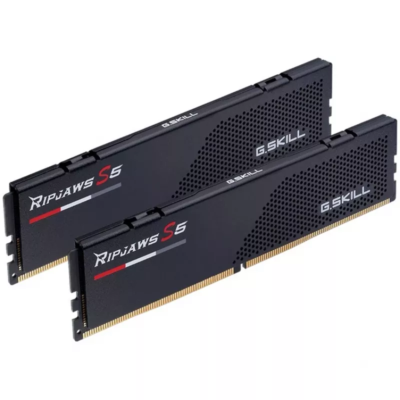 G.Skill Ripjaws S5 96 GB (2x 48 GB) DDR5-6000 Dual-Kit, juoda, F5-6000J3036F48GX2-RS5K, INTEL XMP